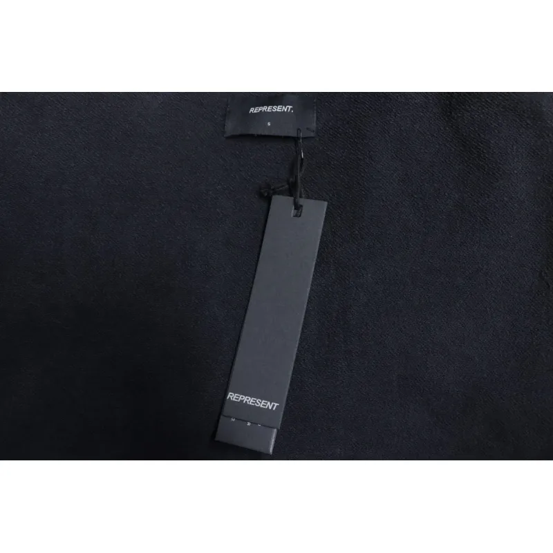 Represent 24FW Washed Lettering Hoodie