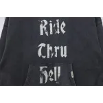 Represent 24FW Washed Lettering Hoodie