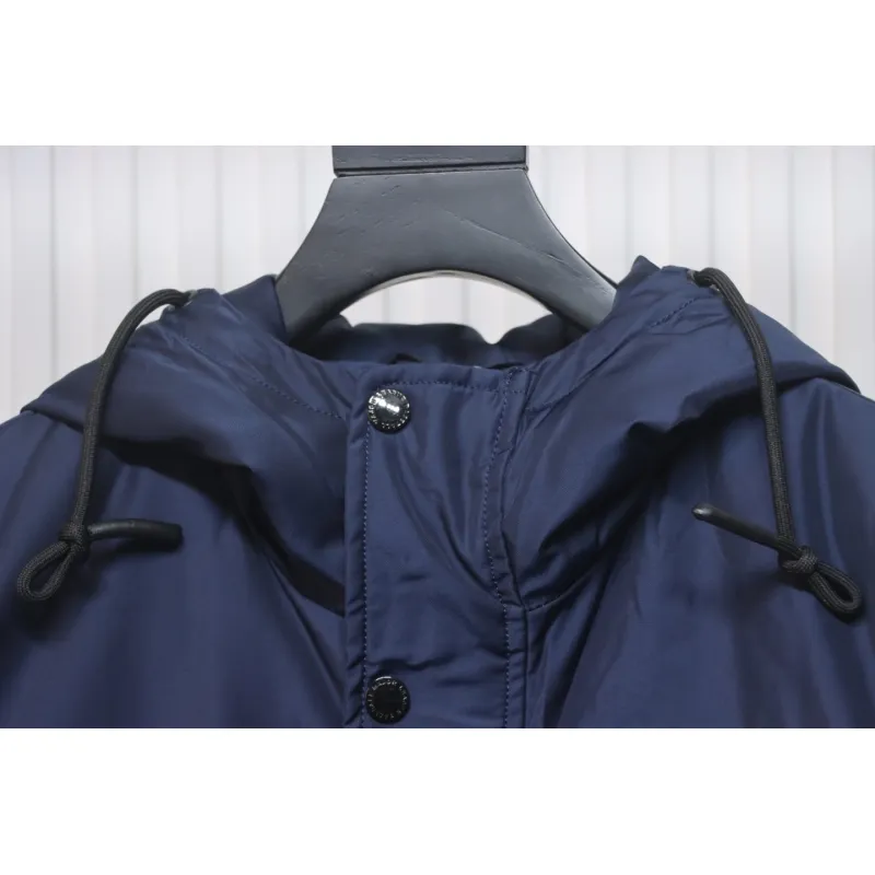 Supreme x MLB 24FW Co-Branded Hooded Zip-Up Jacket Blue