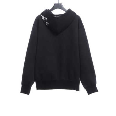 Supreme x The Crow Zip-Up Hoodie Black 02