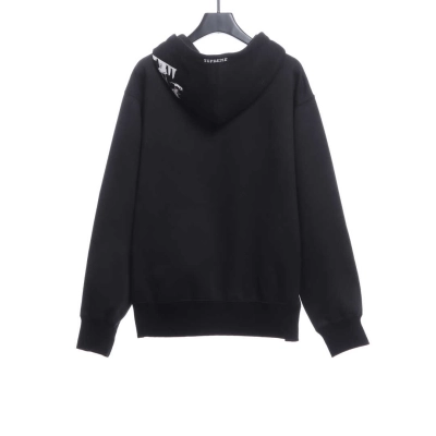 Supreme x The Crow Zip-Up Hoodie Black 02