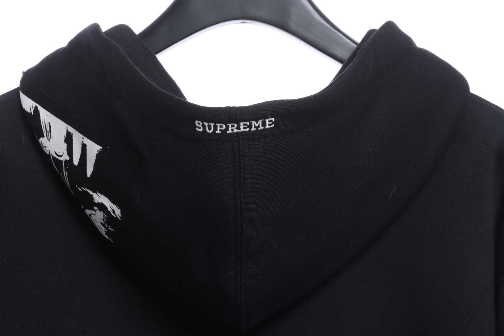 Supreme x The Crow Zip-Up Hoodie Black