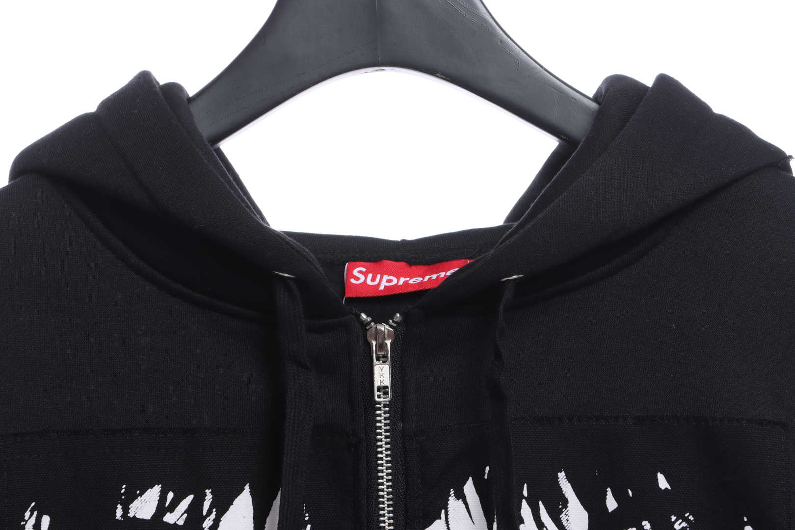 Supreme x The Crow Zip-Up Hoodie Black