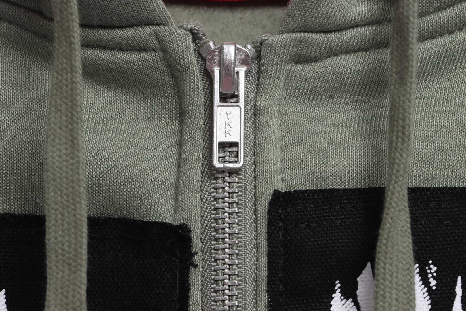 Supreme x The Crow Zip-Up Hoodie Grey Green