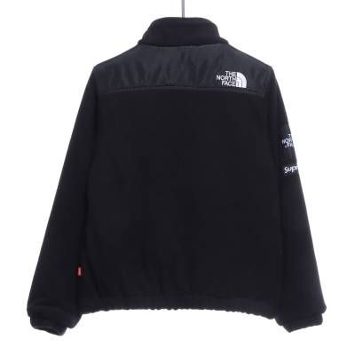 Supreme x The North Face Sherpa Zip-Up Jacket Black 02