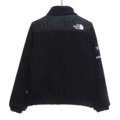 Supreme x The North Face Sherpa Zip-Up Jacket Black 02