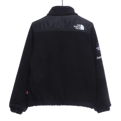 Supreme x The North Face Sherpa Zip-Up Jacket Black 02