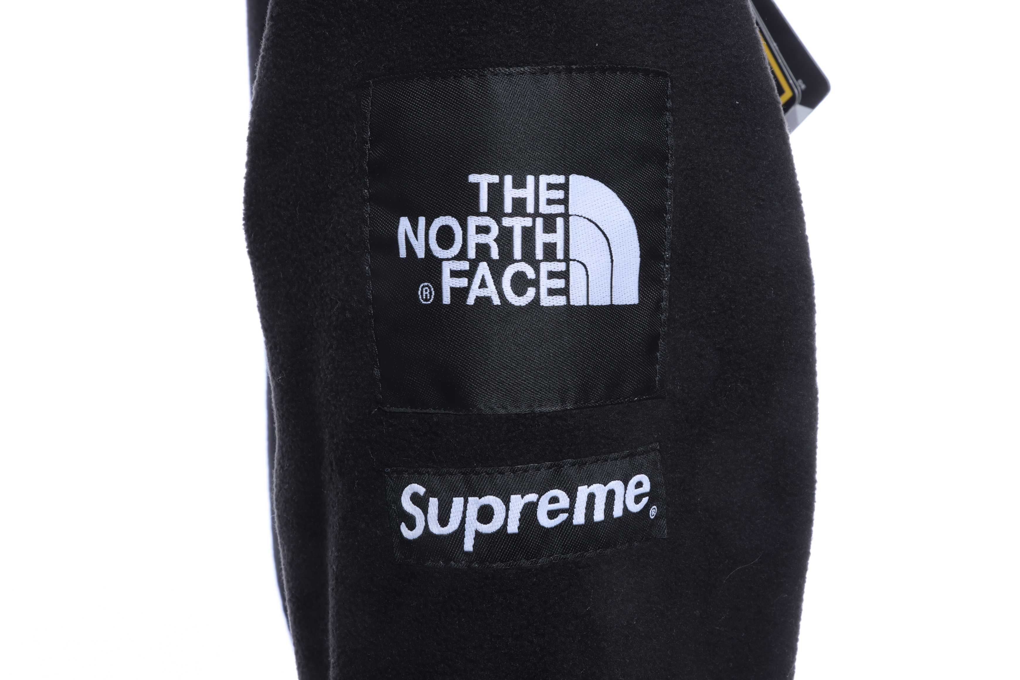 Supreme x The North Face Sherpa Zip-Up Jacket Black