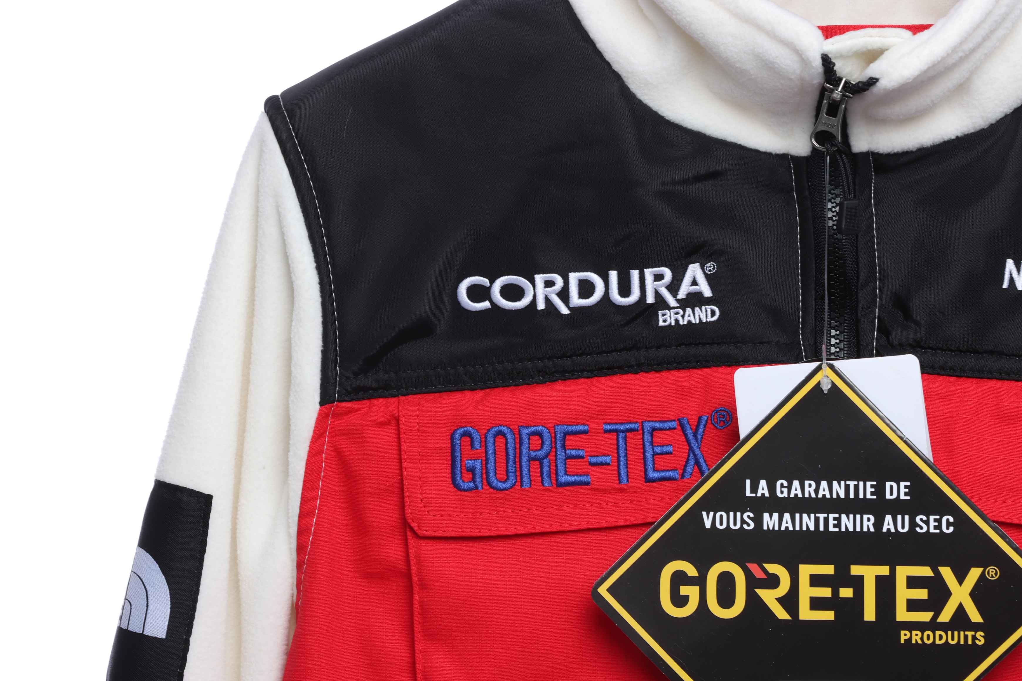 Supreme x The North Face Sherpa Zip-Up Jacket White