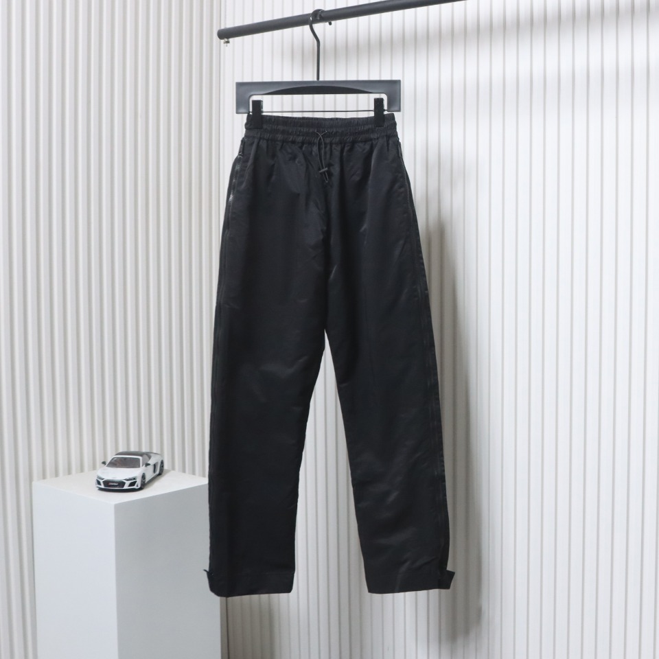 Bottega Veneta 23 New Blue Side Zipper Outdoor Functional Sports Suit Trousers