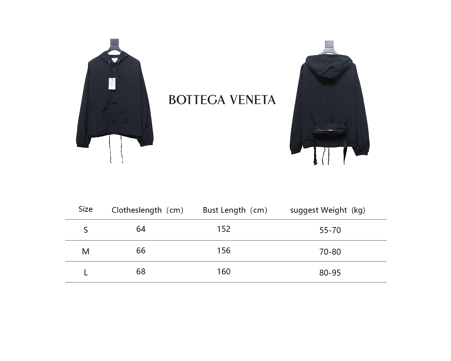 Bottega Veneta 23FW Detachable Waist Bag Jacket