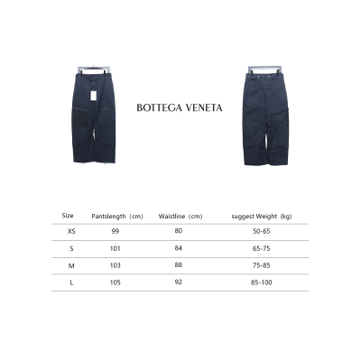 Bottega Veneta 23FW Exclusive Haute Couture Collection Multifunctional Zipper Pants 02