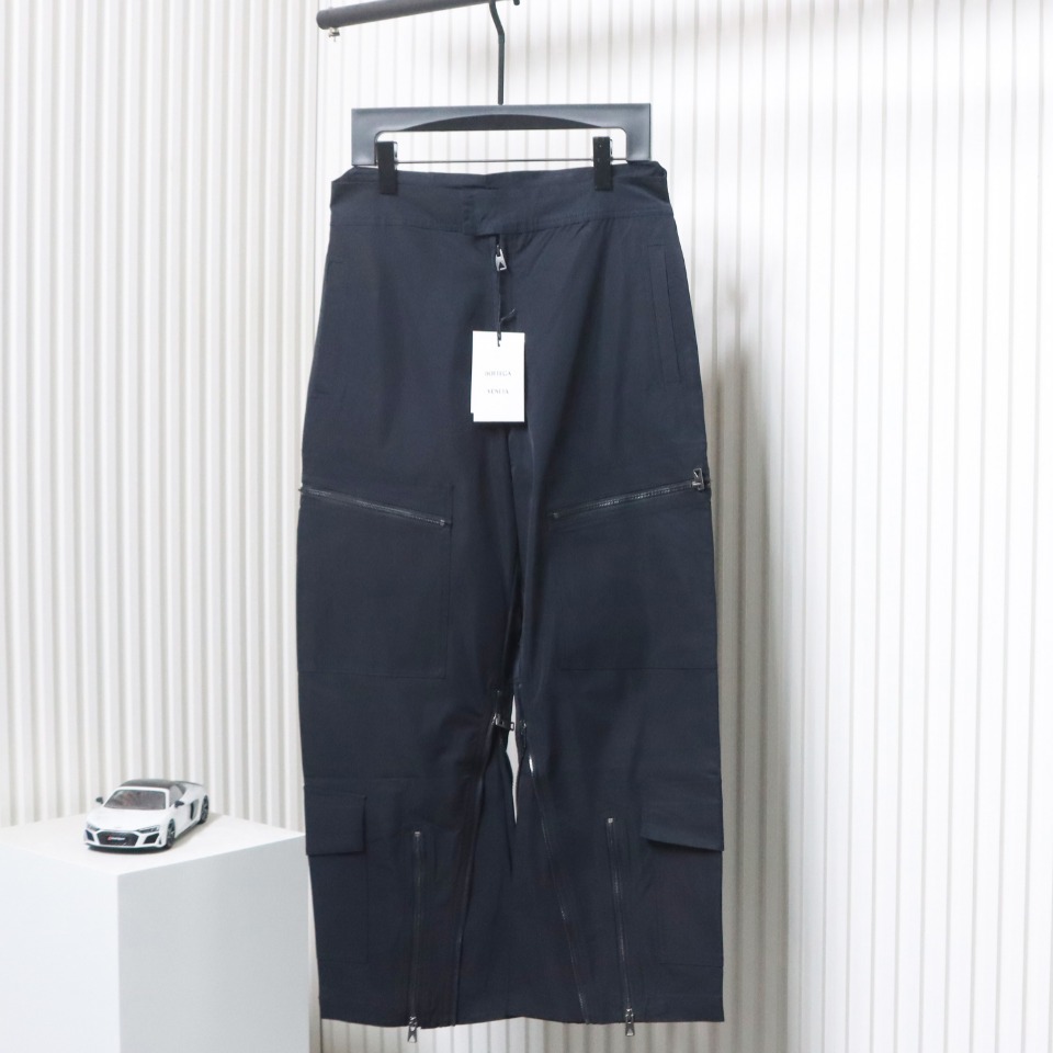 Bottega Veneta 23FW Exclusive Haute Couture Collection Multifunctional Zipper Pants