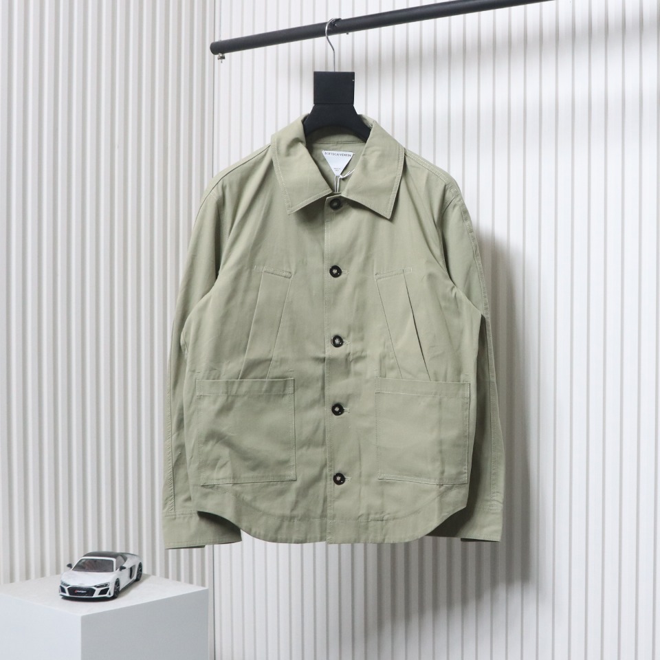 Bottega Veneta 23FW Multi-Pocket Cargo Windbreaker Jacket