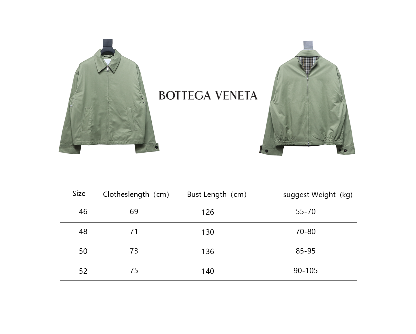 Bottega Veneta 24FW Double Layer Jacket