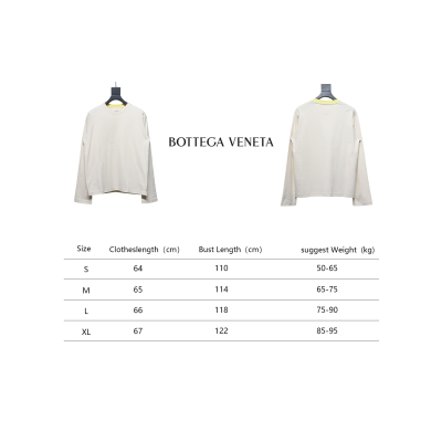Bottega Veneta BV Patchwork Collar Bottoming T-shirt White 02