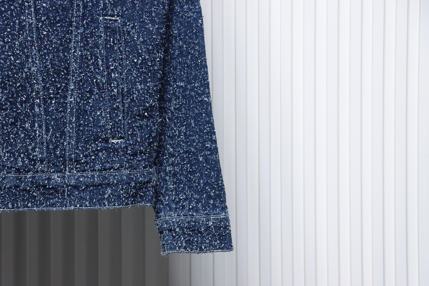 Bottega Veneta BV Tassel Floral Denim Jacket