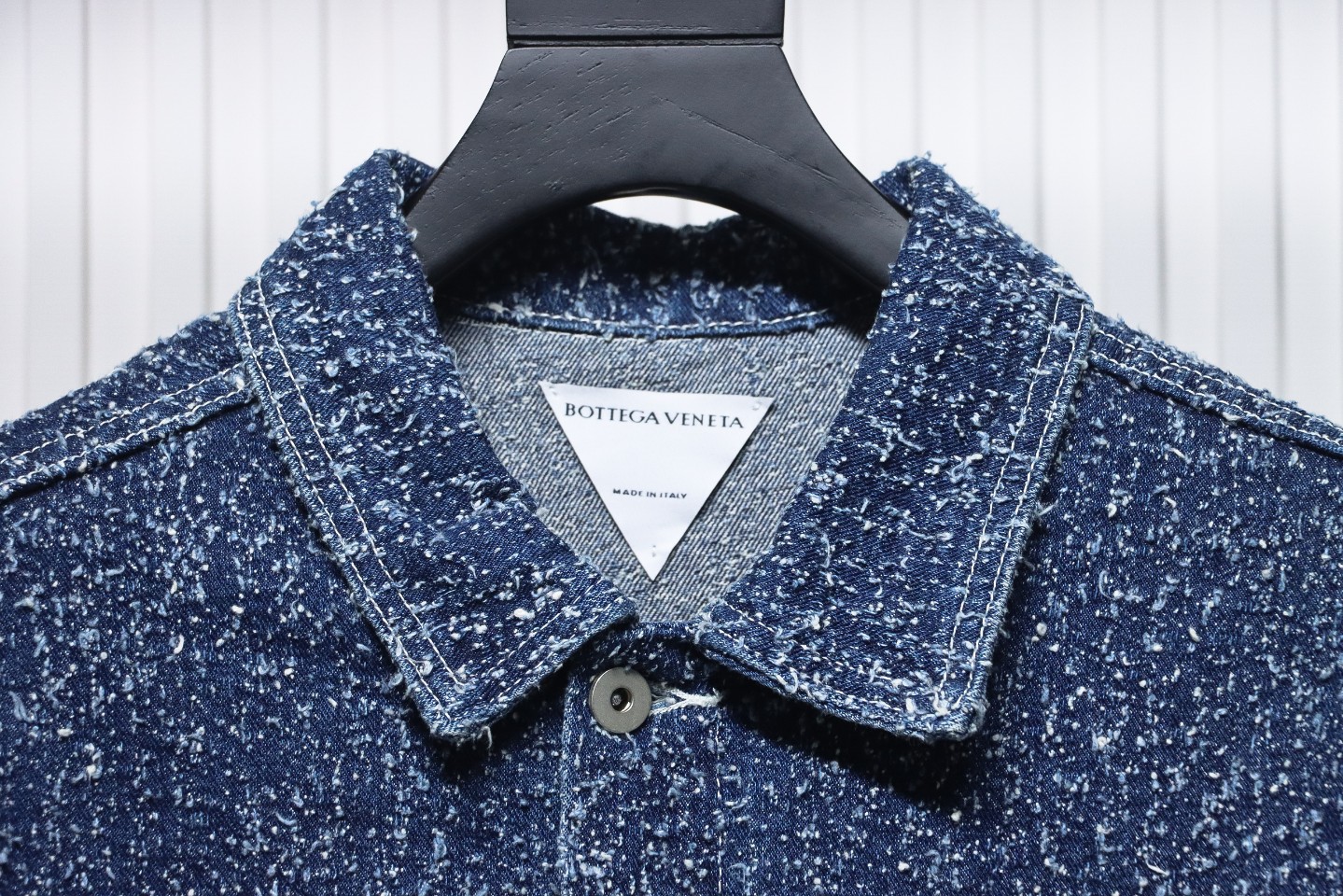 Bottega Veneta BV Tassel Floral Denim Jacket