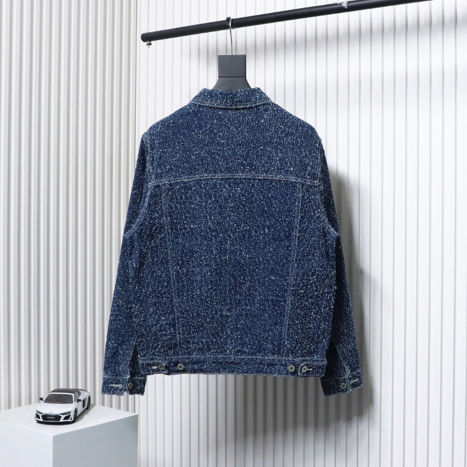 Bottega Veneta BV Tassel Floral Denim Jacket