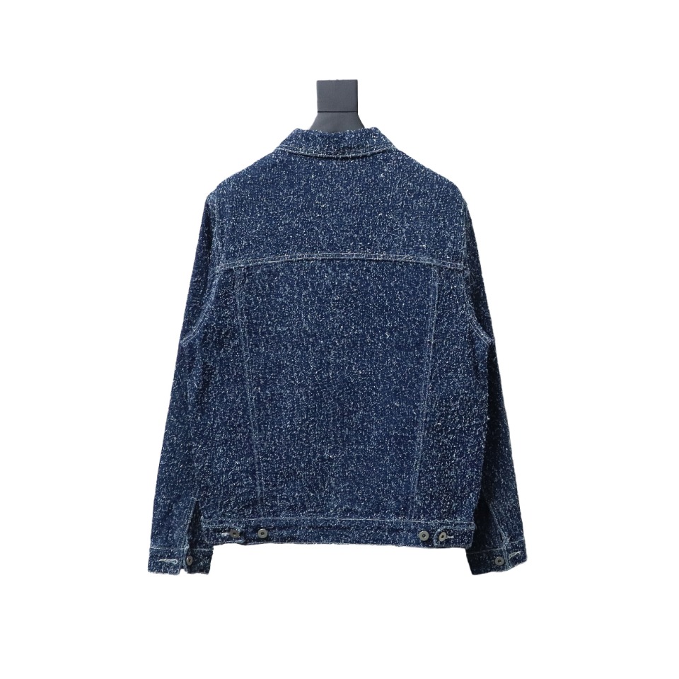 Bottega Veneta BV Tassel Floral Denim Jacket