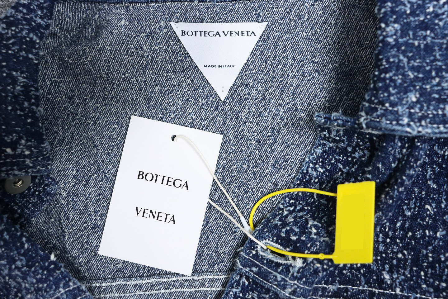 Bottega Veneta BV Tassel Floral Denim Jacket
