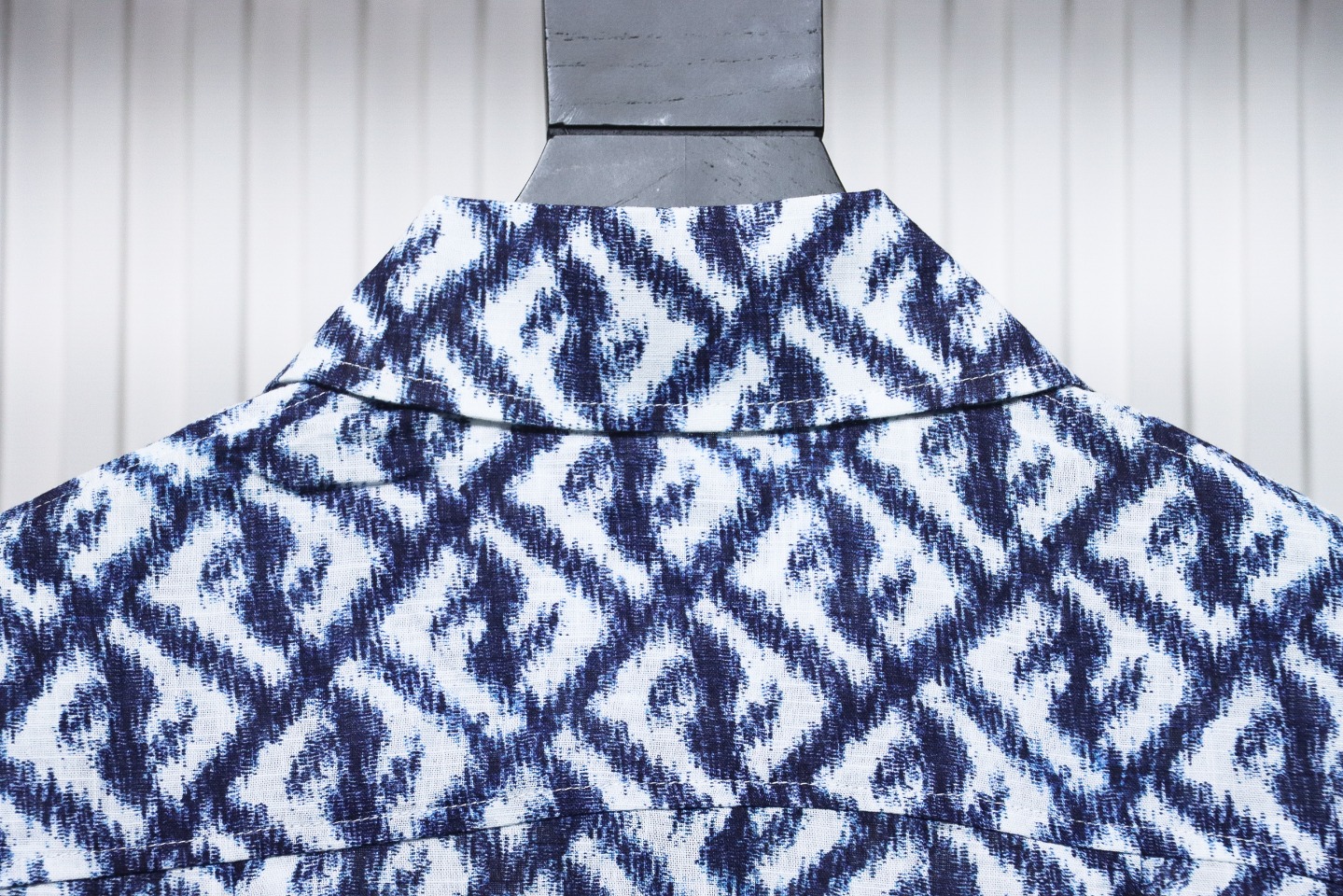 Fendi 23 Styles Blue Double FF Full Print Color Matching Long Sleeve Shirt