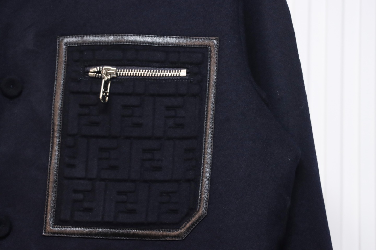 Fendi 23FW GO-TO Zipper Pocket Cashmere Jacket