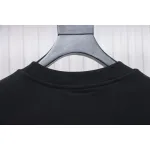 Fendi 24Fw Little Monster Rubber Eyes Zippered Crewneck Hoodie Black
