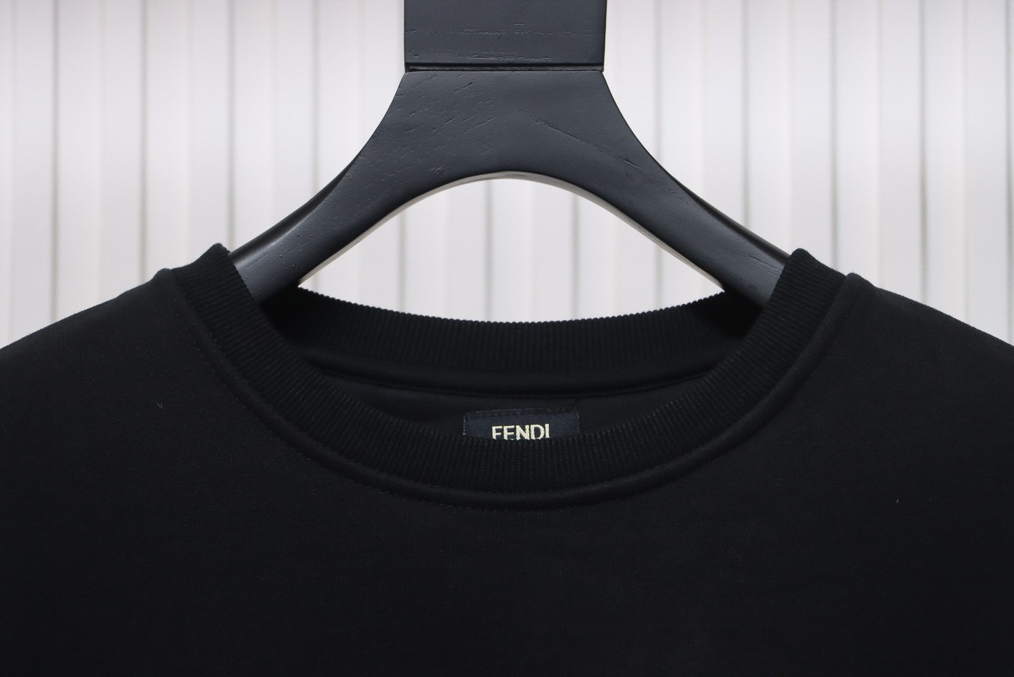 Fendi Diamond Sleeve Monster Glasses Crew Neck Hoodie