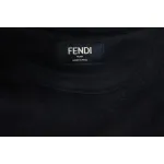 Fendi Diamond Sleeve Monster Glasses Crew Neck Hoodie