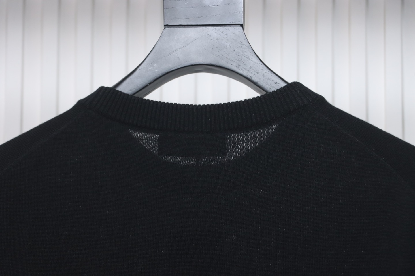 Fendi Embossed FF Knitted Crew Neck Sweater