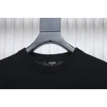 Fendi Embossed FF Knitted Crew Neck Sweater