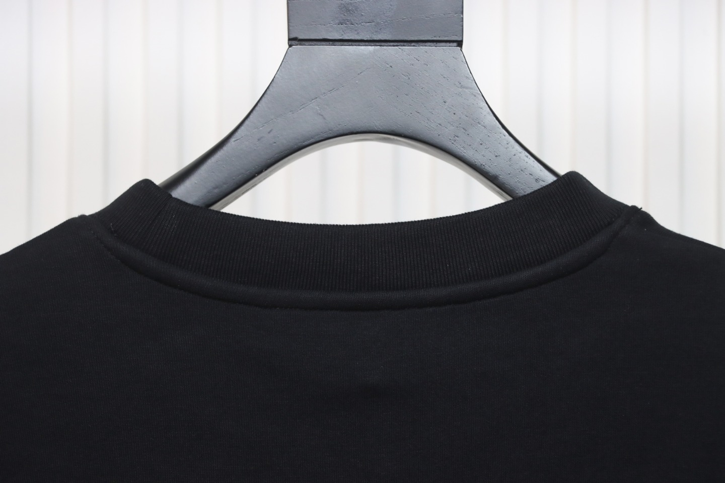 Fendi Funny Cartoon Letter Round Neck Hoodie Black