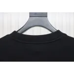 Fendi Funny Cartoon Letter Round Neck Hoodie Black