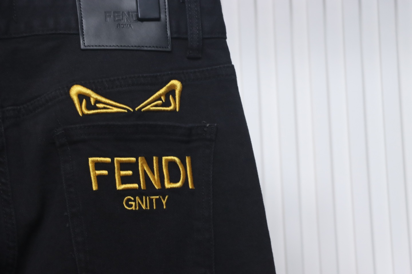 Fendi Monster Eyes Jeans