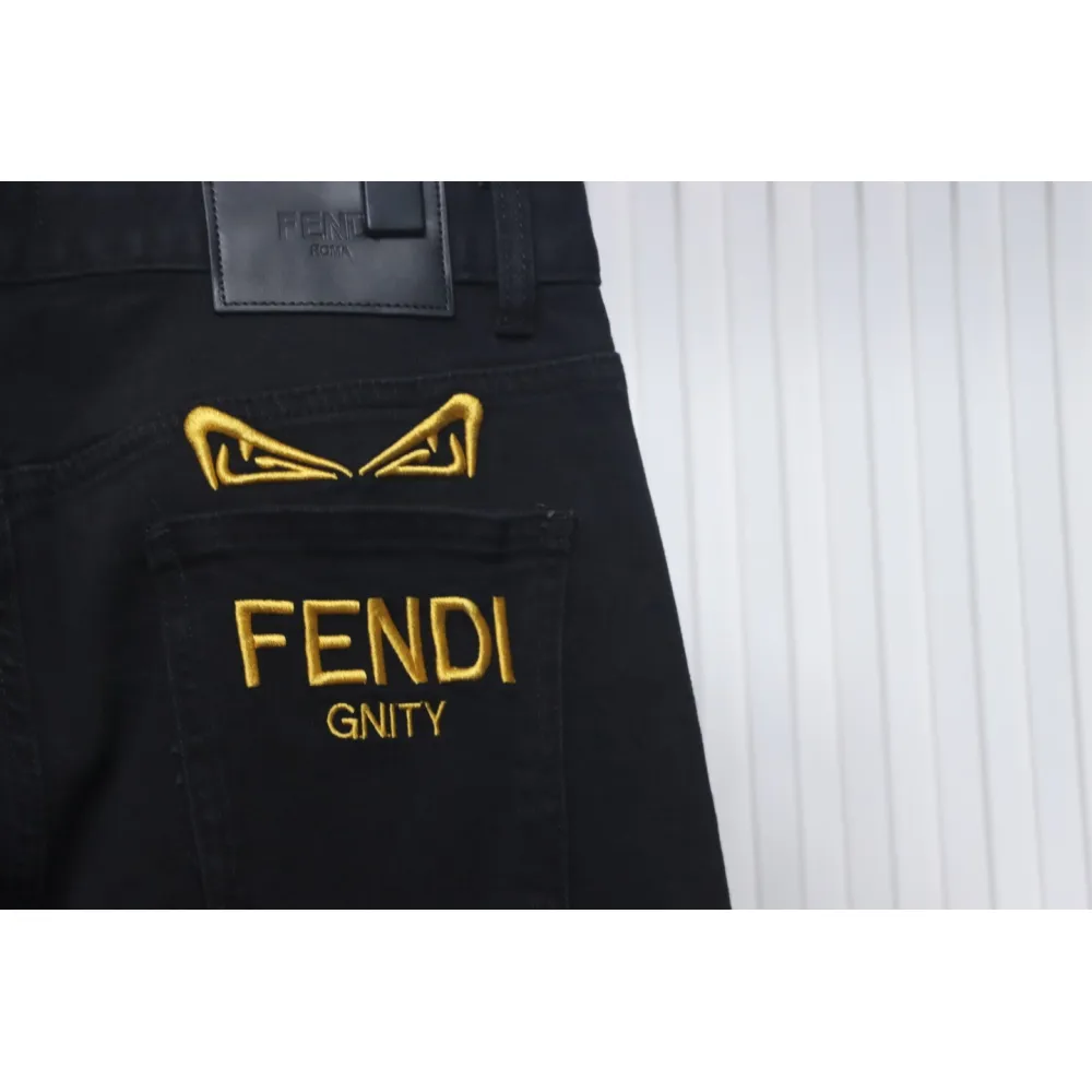 Fendi Monster Eyes Jeans
