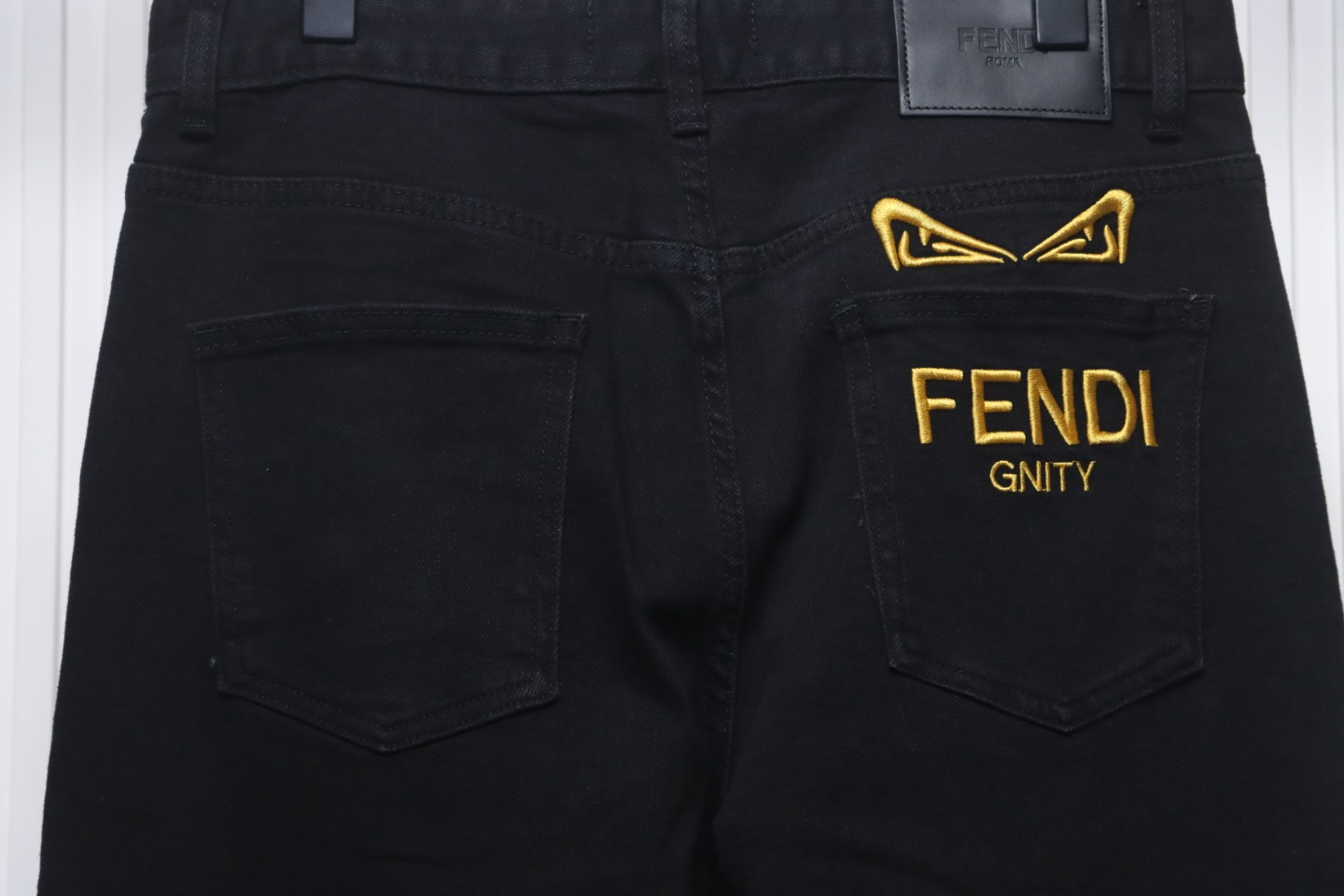 Fendi Monster Eyes Jeans