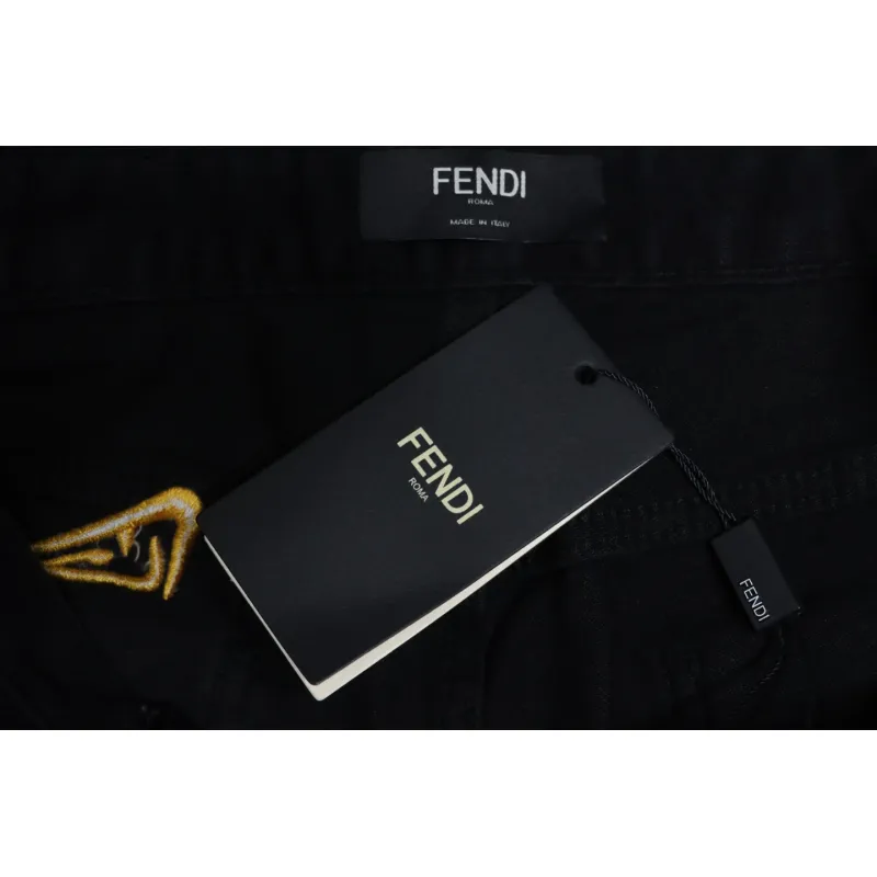 Fendi Monster Eyes Jeans