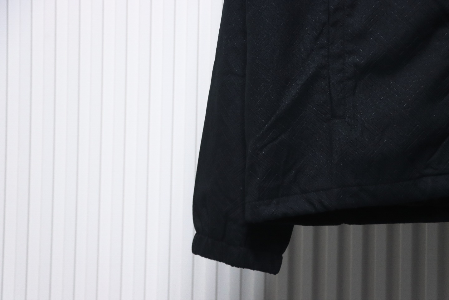 Fendi New Style Old Flower Pattern Zipper Hooded Jacket Black