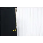 Fendi Small Glasses Embroidered Double F Webbing Sweatpants