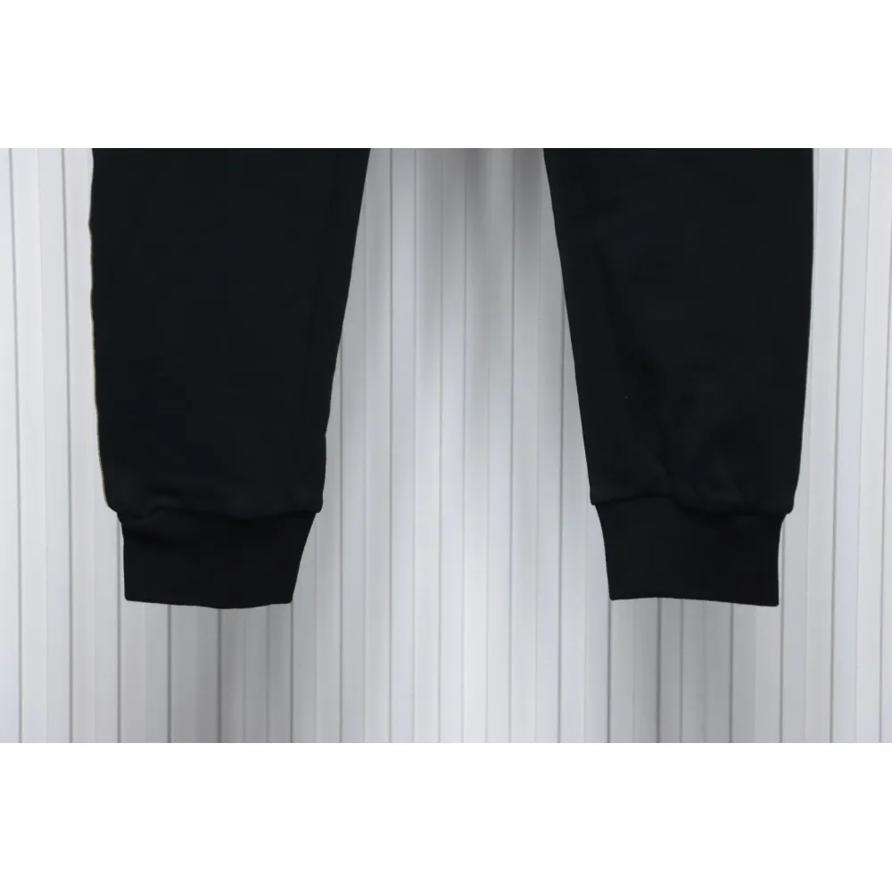 Fendi Small Glasses Embroidered Double F Webbing Sweatpants