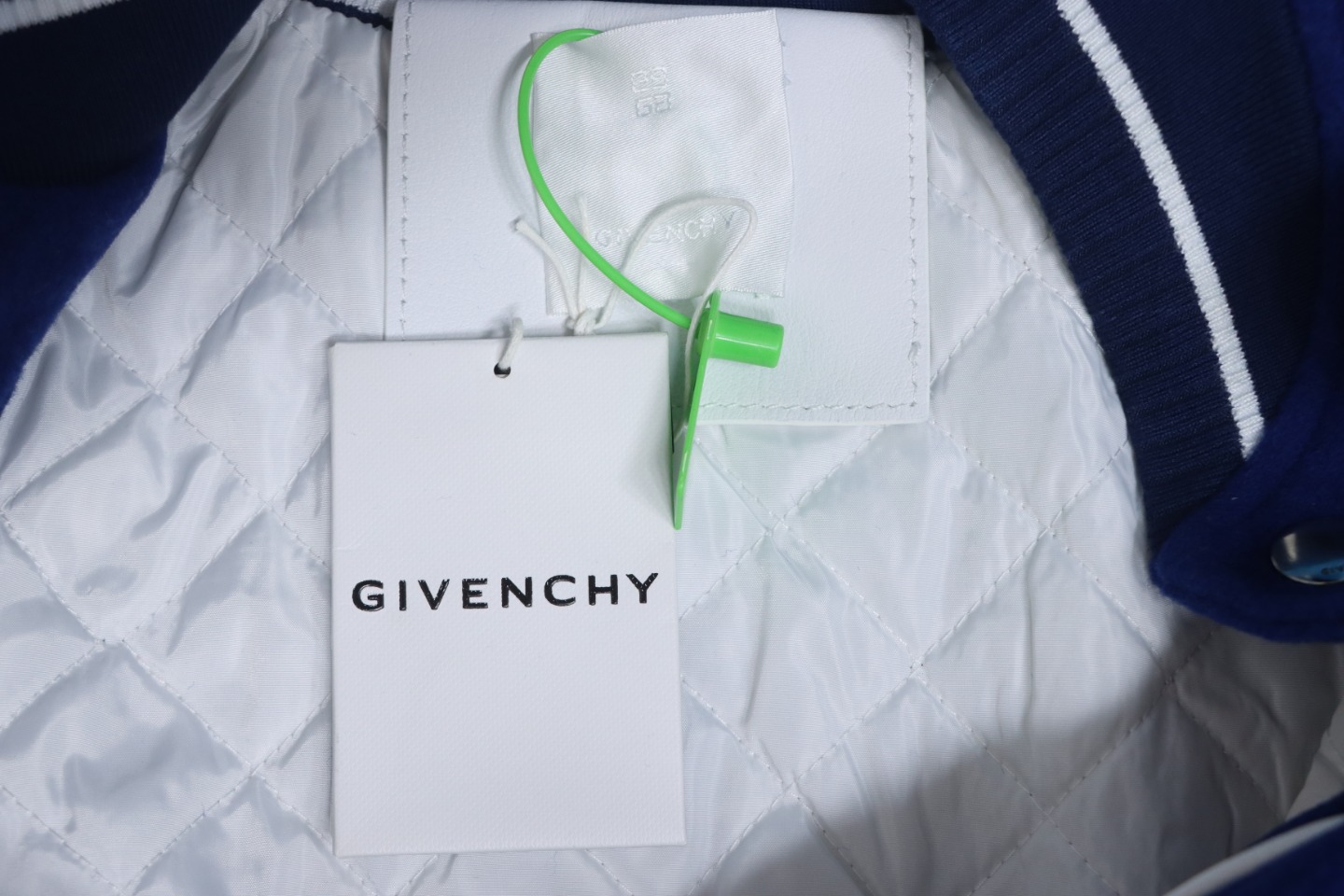 Givenchy 22FW Slogan Baseball Jacket