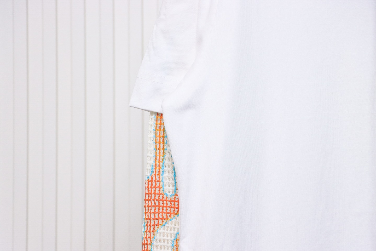 Givenchy 23FW Layered Flame Mesh Sleeves Hoodie