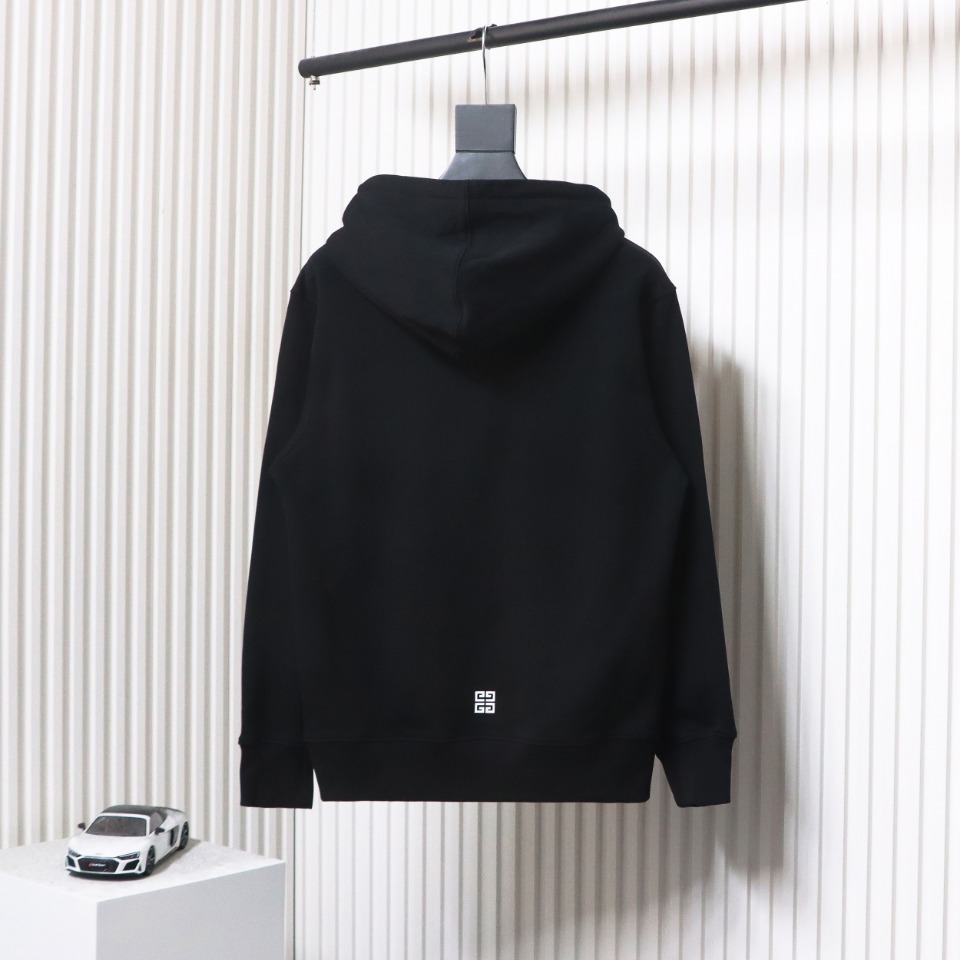 Givenchy 24FW Classic English Embroidery Hoodie