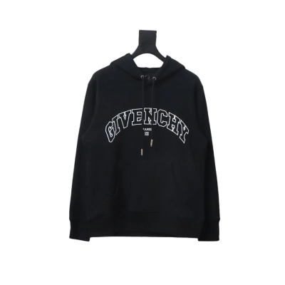 Givenchy 24FW Classic English Embroidery Hoodie 01