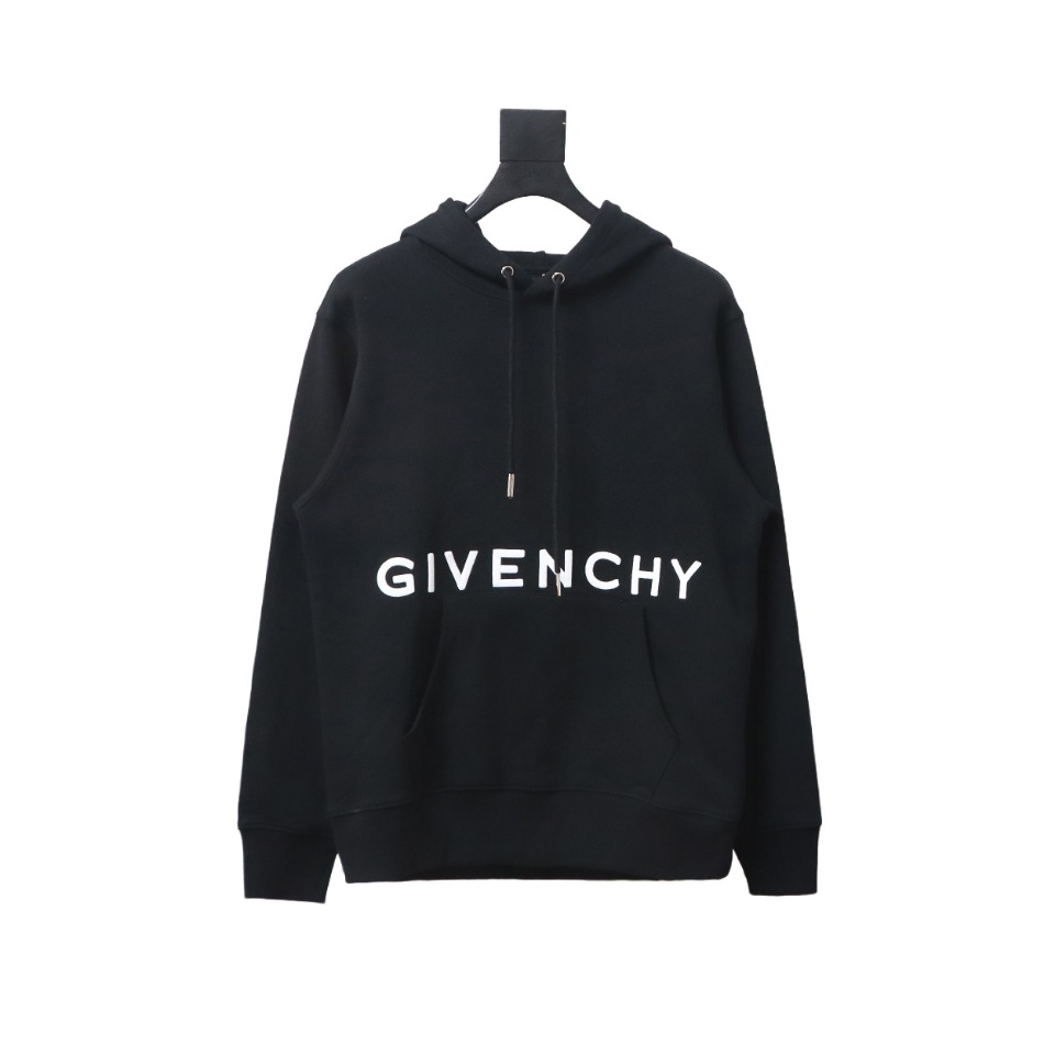 Givenchy 24FW Classic Front and Back Three-Dimensional Embroidery Hoodie