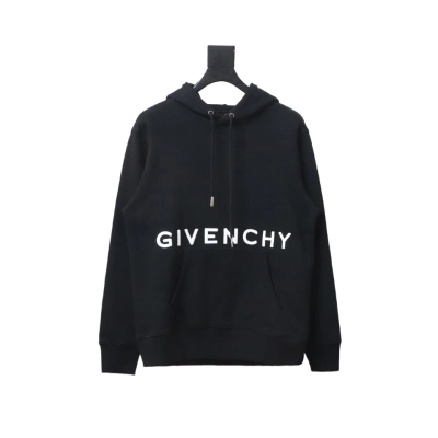 Givenchy 24FW Classic Front and Back Three-Dimensional Embroidery Hoodie 01