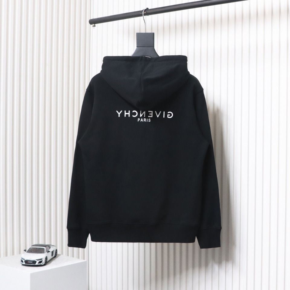 Givenchy 24FW Reverse Print Hoodie