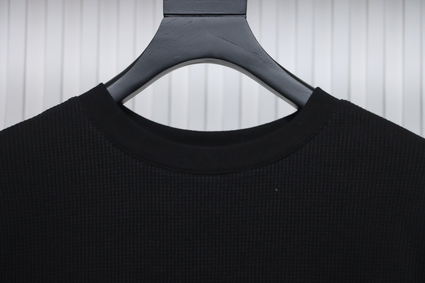 Givenchy 24SS Dragon Year Limited Edition Waffle Long Sleeve T-Shirt Black