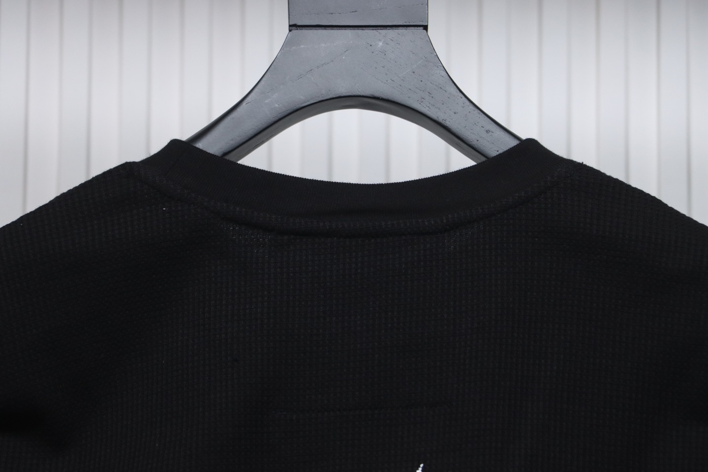 Givenchy 24SS Dragon Year Limited Edition Waffle Long Sleeve T-Shirt Black